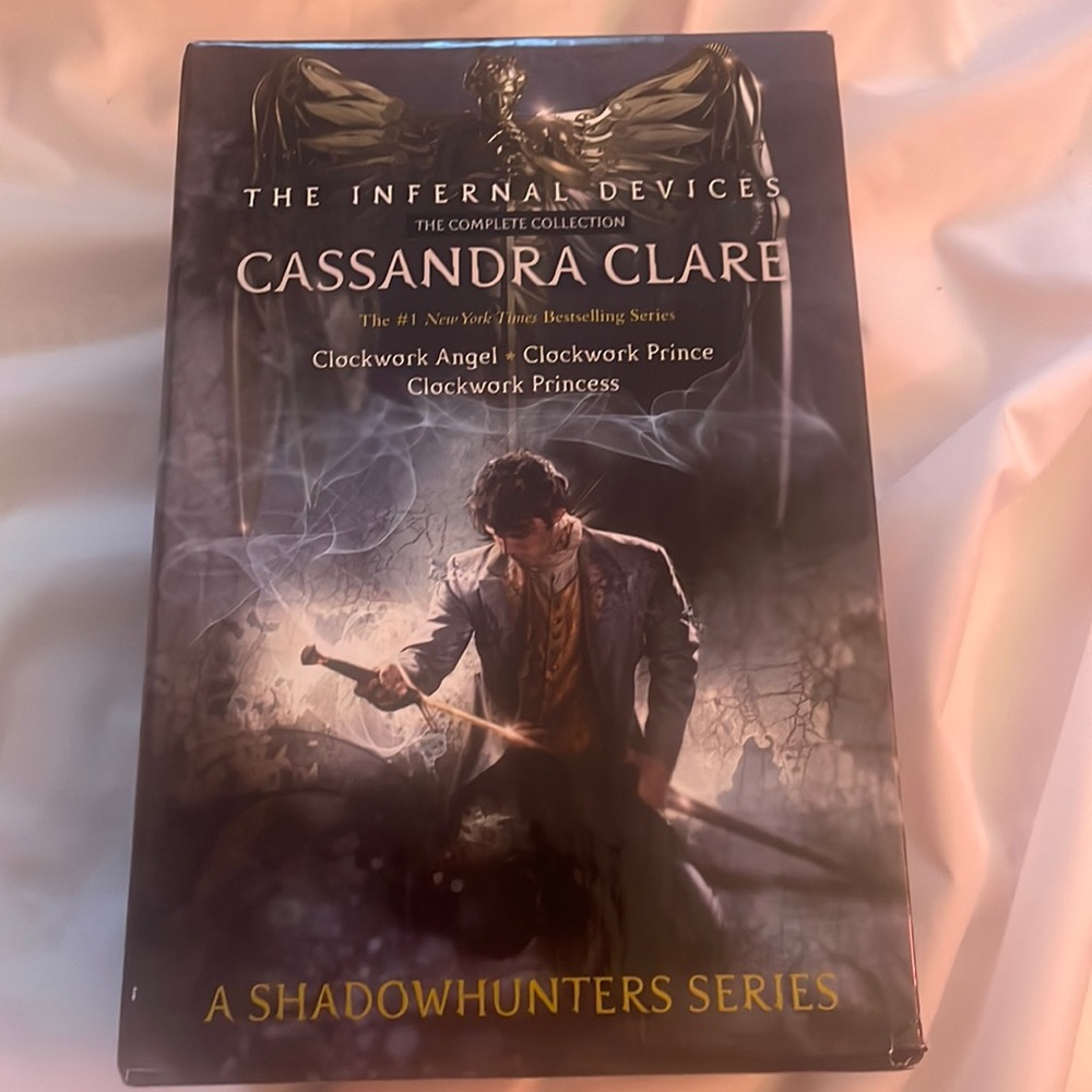 Clockwork Angel, Clockwork Prince, and Clockwork Princess books